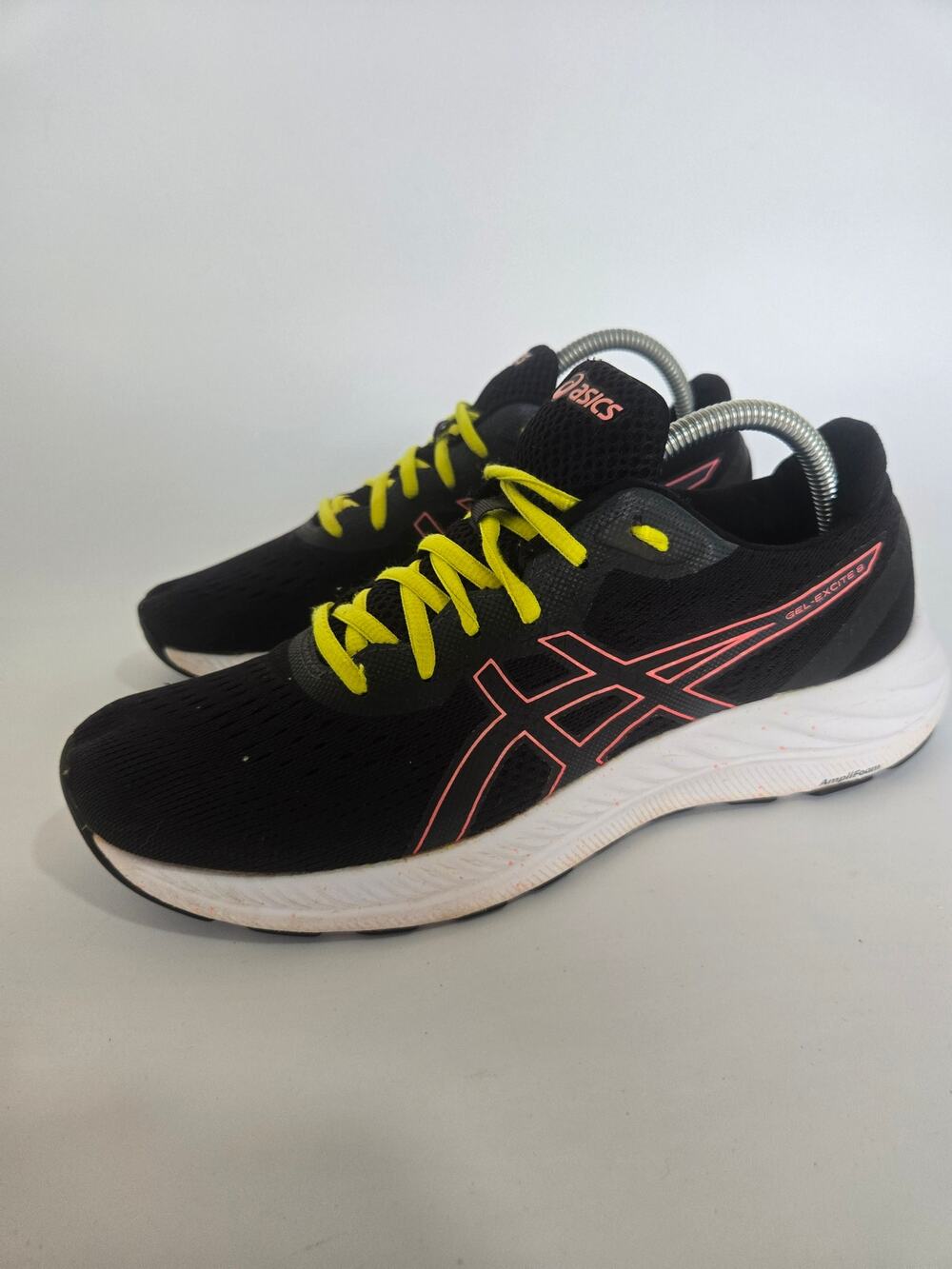 ASICS Gel Excite 8 Women's Size 10 Acid Yellow White Running Sneakers